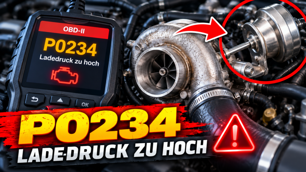 P0234 Fehlercode – Ladedruck zu hoch am Turbolader