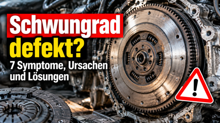 Schwungrad defekt – 7 typische Symptome und Ursachen